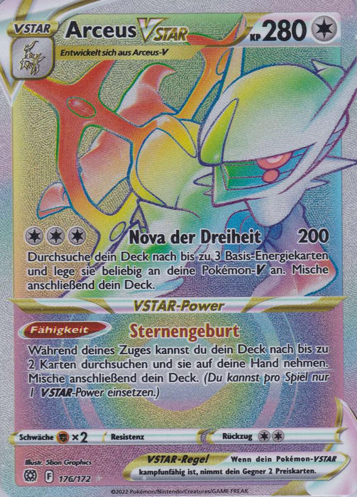 Arceus VSTAR (BRS 176) – Deutsch – Near Mint (NM)