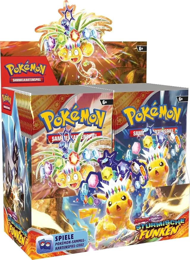 Pokémon Stürmische Funken Display (36 Booster) – Deutsch