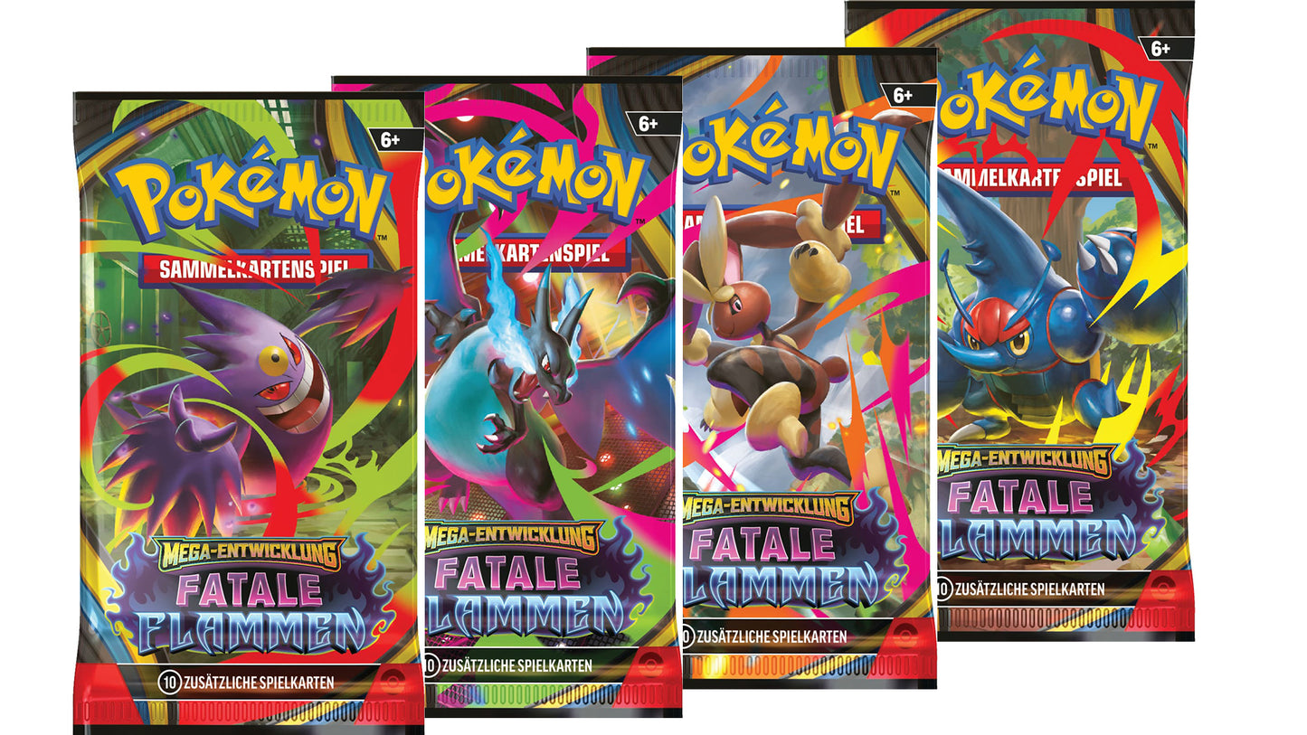 Pokémon Fatale Flammen – Booster Pack (Deutsch)
