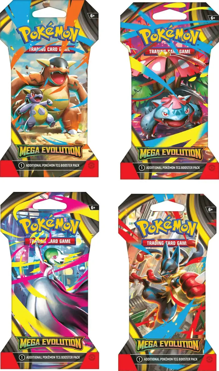 Pokémon Mega Evolution – Sleeved Booster Pack (Englisch)