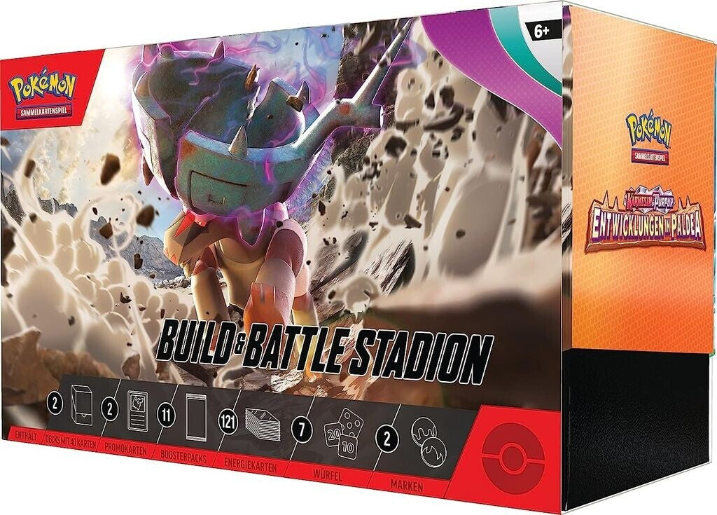 Pokémon Entwicklungen in Paldea – Build & Battle Stadion (Deutsch)