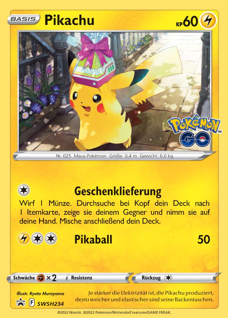 Pikachu (SWSH 234) – Deutsch – Near Mint (NM)