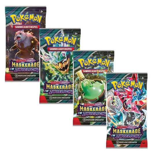 Pokémon Maskerade im Zwielicht – Booster Pack (Deutsch)
