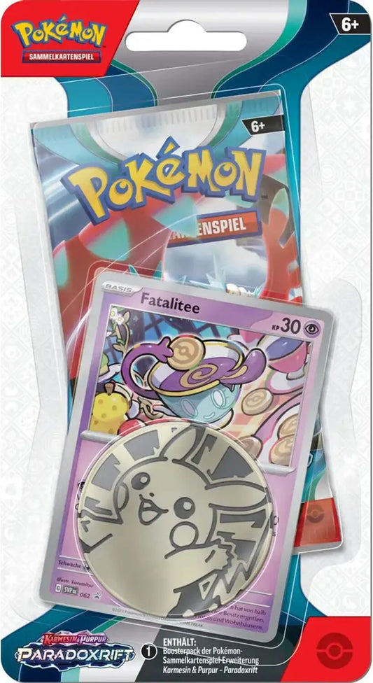 Pokémon - Paradox Rift Checklane-Blister (Fatalitee) Deutsch