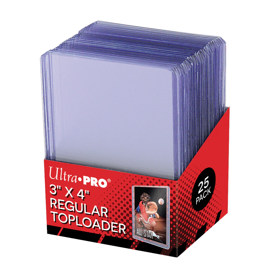 Ultra PRO 3" x 4" Clear Regular Toploader für Karten (25 Stück)