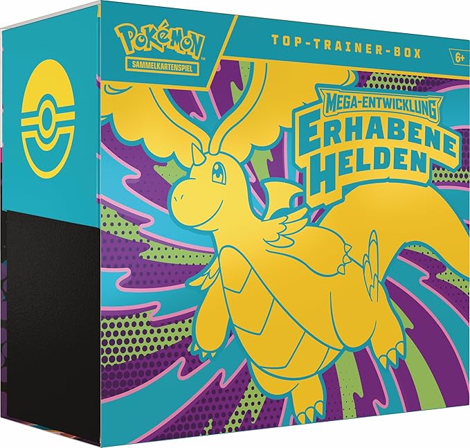 Pokémon Erhabene Helden Top-Trainer-Box (Deutsch)