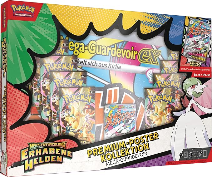Pokémon Erhabene Helden – Mega Guardevoir Premium Poster Collection (Deutsch)