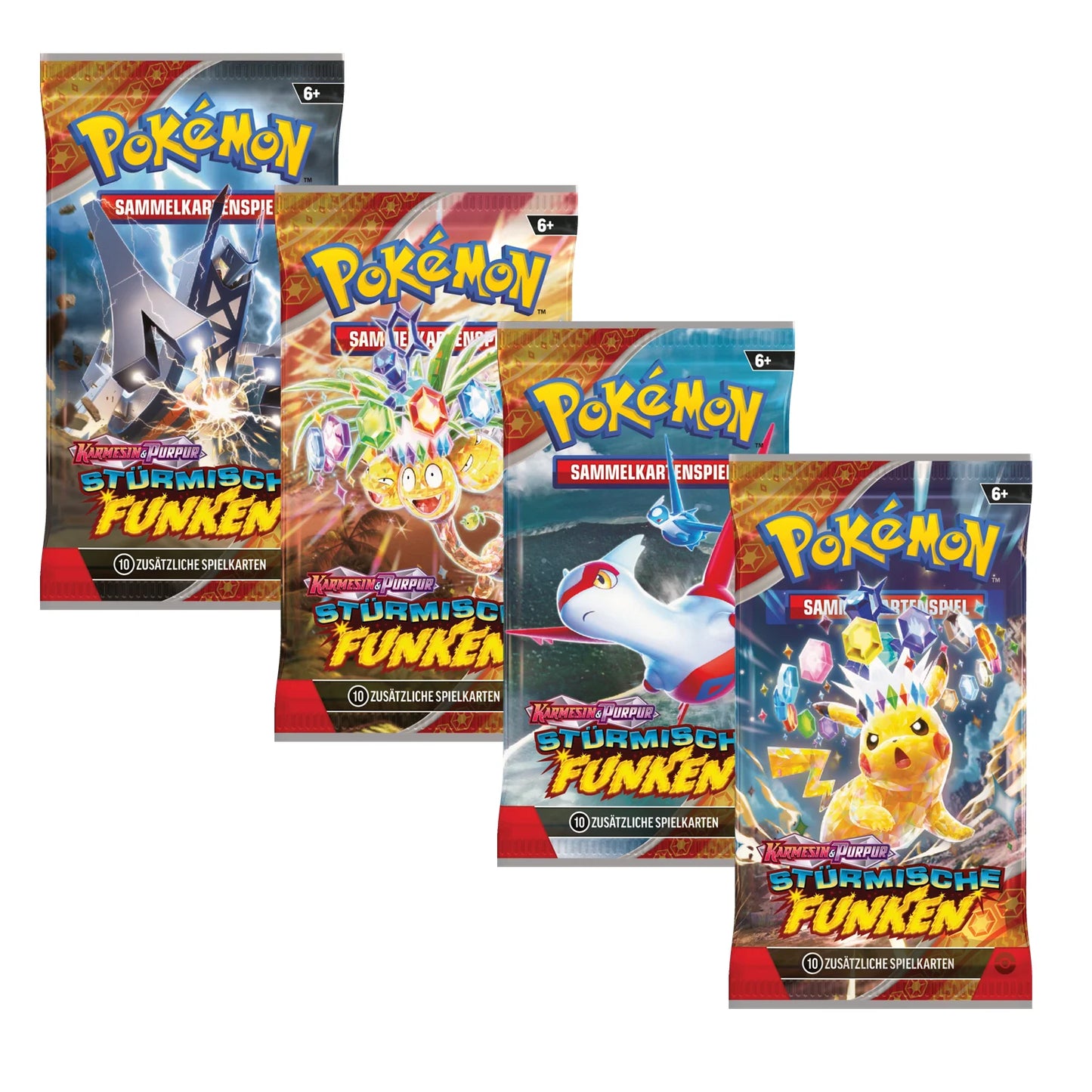 Pokémon Stürmische Funken – Booster Pack (Deutsch)