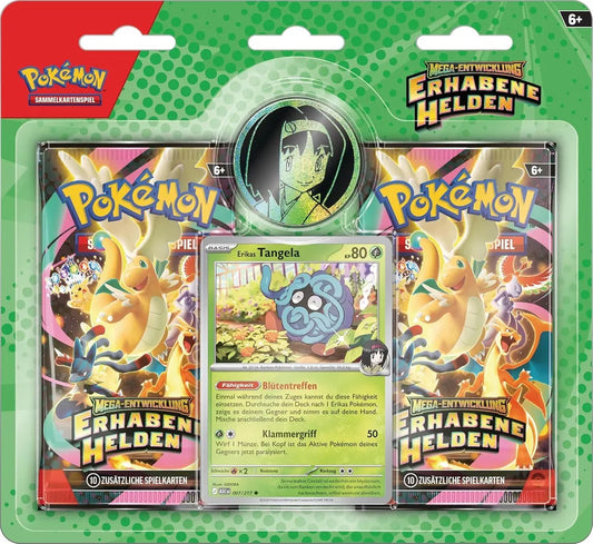 Erhabene Helden – Erikas Tangela 2-Pack Blister (Deutsch)
