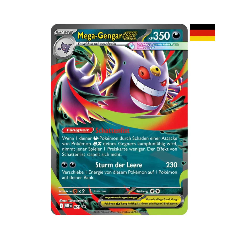 Pokémon Tin-Box Mega Gengar ex (Deutsch)