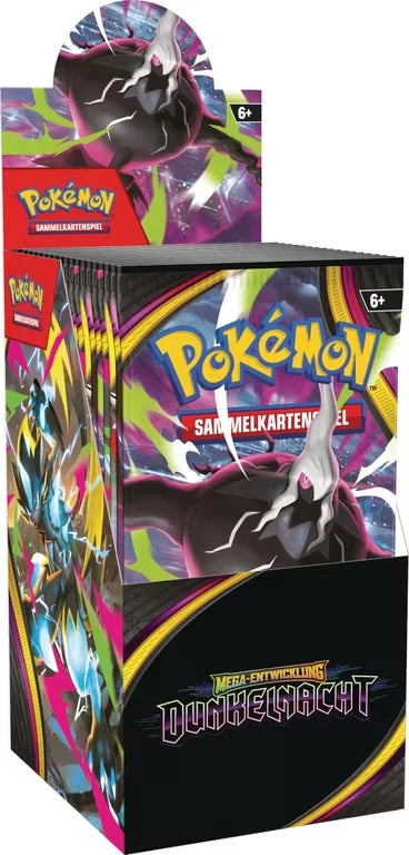 Pokémon Dunkelnacht Display (18 Booster) – Deutsch