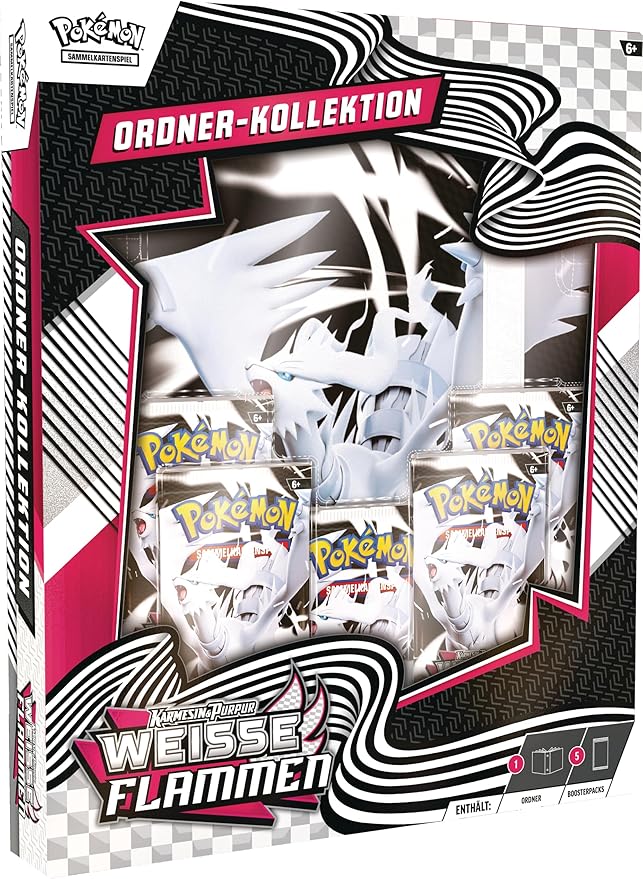 Pokémon Weiße Flammen – Ordner Kollektion (Deutsch)